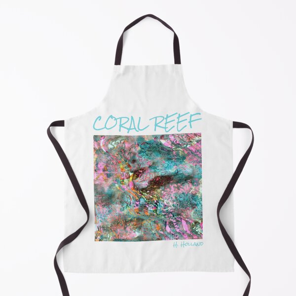 Item preview, Coral Reef Abstract Monoprint designed and sold by Heatherian.