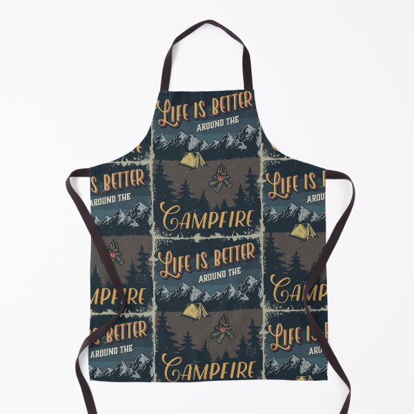 Item preview, Vintage Life Is Better Around The Campfire designed and sold by Vector Scout Lab.