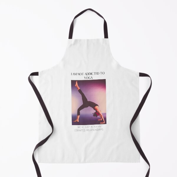 Item preview, I AM NOT ADDICTED TO YOGA designed and sold by ZenAura Vibes.