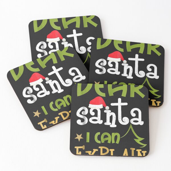 Item preview, Dear Santa I Can Explain Funny Ugly Christmas T Shirt designed and sold by Luxurytrend.