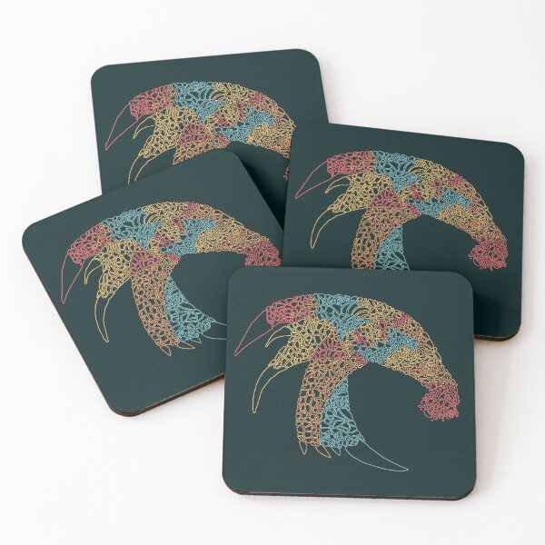 Item preview, Abstract Dragon Head, Grid designed and sold by Chubuter.