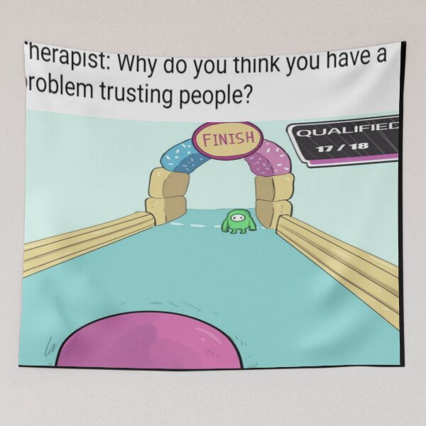 Item preview,  Falls meme don't trust you funny designed and sold by MyLittleBrend.