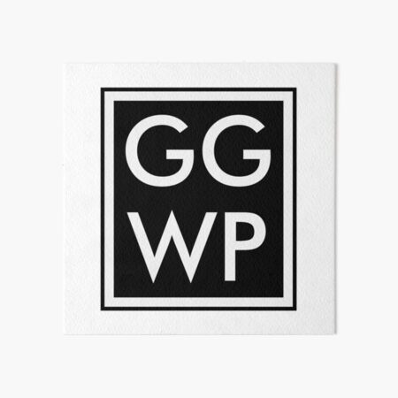 GG WP | Art Board Print