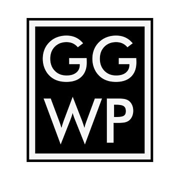 GG WP, good game well played | Sticker