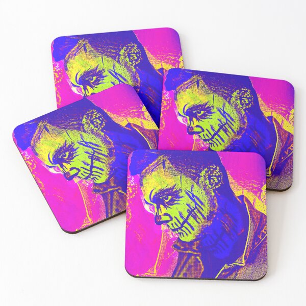 Item preview, Halloween Profile (Neon) designed and sold by HamiltonmagicTs.