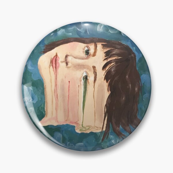 Item preview, Abstract Melting Portrait designed and sold by peachy-eileen.