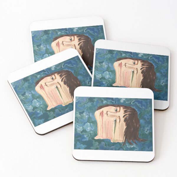 Item preview, Abstract Melting Portrait designed and sold by peachy-eileen.