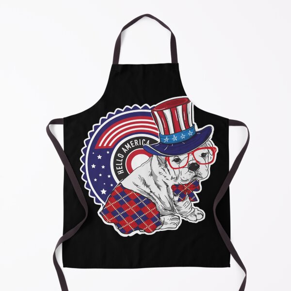 Item preview, Fun doggy character with uncle Sam's hat say hello america 2020 designed and sold by zugharo2019.