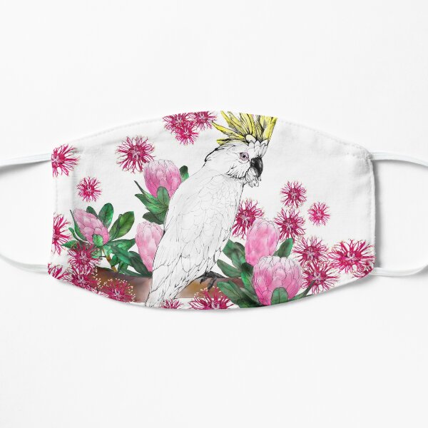 Cheeky Galah Flat Mask