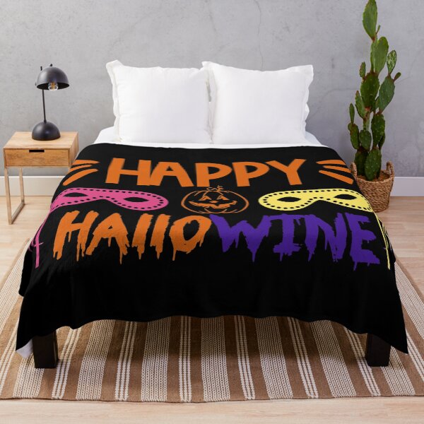 Item preview, Happy HalloWine! designed and sold by WordsmithNerd.