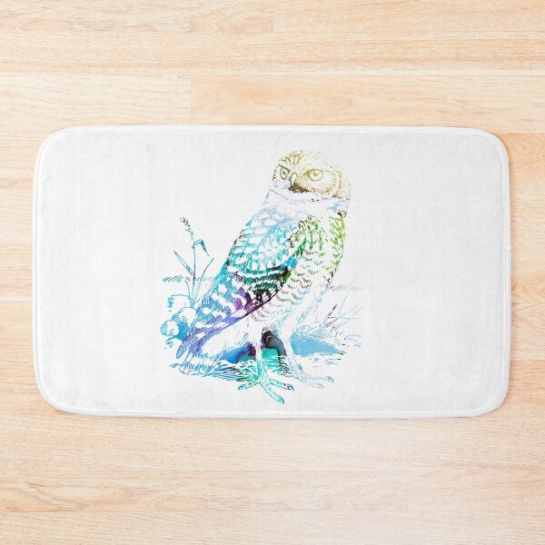 Item preview, colorful owl designed and sold by wunderbar1elf.