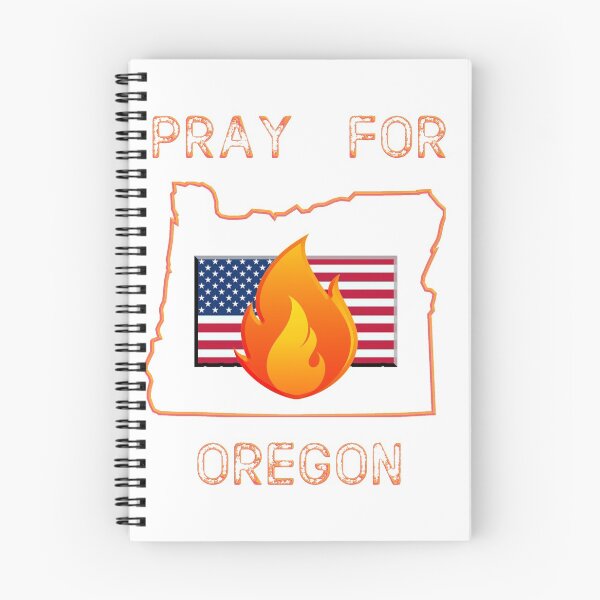 Item preview, Pray for Oregon Wildfires America designed and sold by YeshuaSaves.