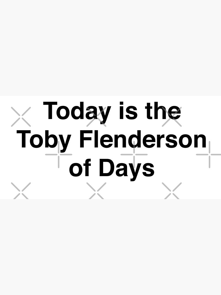 Why God Toby Flenderson Print Art Based on the Office 