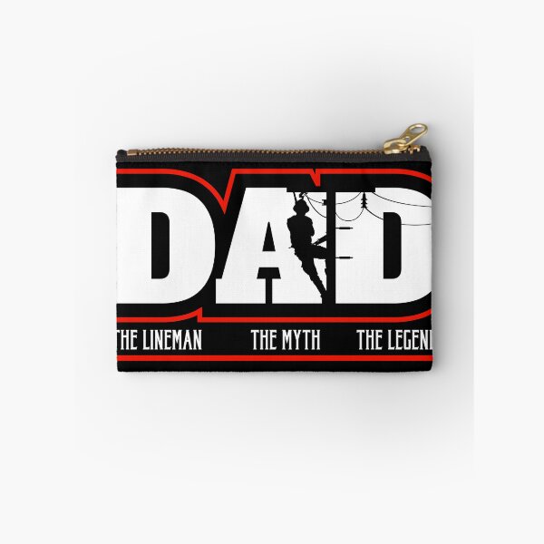 Item preview, The Myth The Legend Dad The Lineman, Fun Gift gift 4 Fathers print designed and sold by Lisbob.
