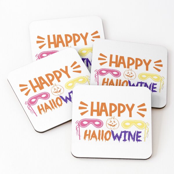 Item preview, Happy HalloWine! designed and sold by WordsmithNerd.