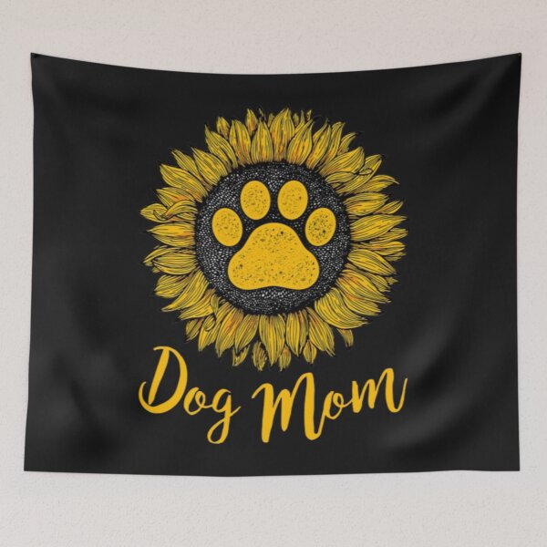Item preview, Dog Mom Sunflower T-Shirt Sunflower Love Dog Mom Mother's Day Gift  designed and sold by AntonetteSimo.
