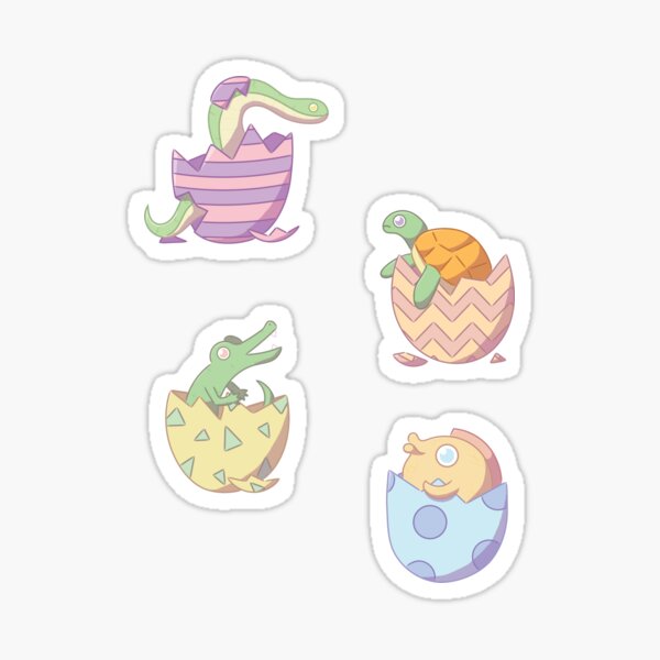 Les œufs de pâques oubliés Sticker