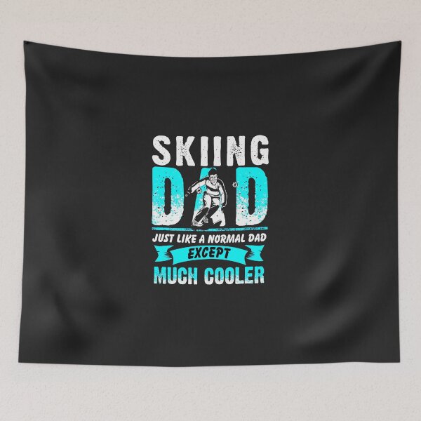 Item preview, Skiing Dad Just Like A Normal Dad Except Much Cooler designed and sold by GeniusDesignArt.