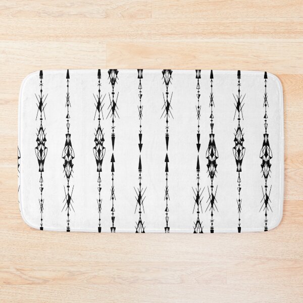 Item preview, Tribal Symbols/ black white designed and sold by SILVERAPPLE.