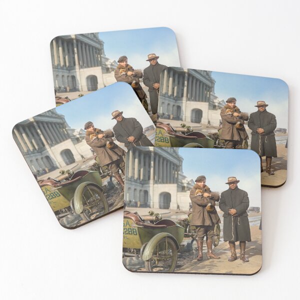 Item preview, Fox hunt drama at the Capitol! In 1919 designed and sold by Sanna Dullaway.