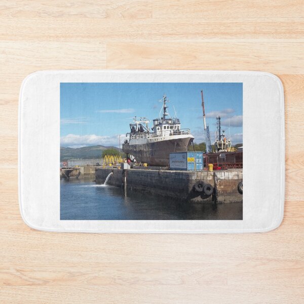 Item preview, James watt Dock Greenock Inverclyde Scotland Old Boat designed and sold by Scottish Photography .