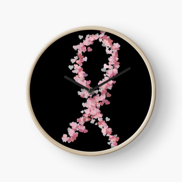 Item preview, Breast cancer awareness pink ribbon of hearts designed and sold by shaune23.