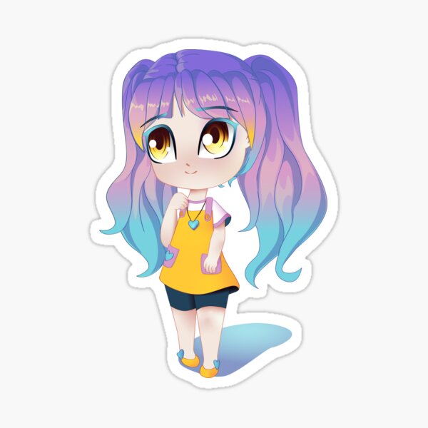 Kawai Pastel Chibi Sticker