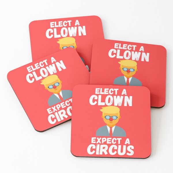 Item preview, elect a clown expect a circus designed and sold by Zaibo.