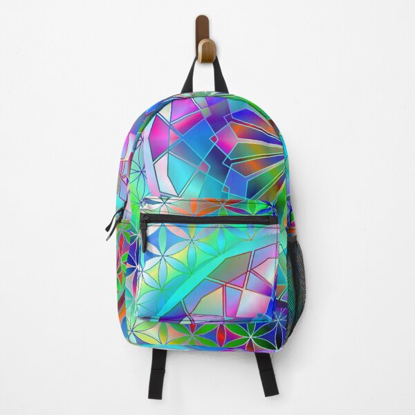 Item preview, Rainbow Mandala Sacred Geometry 21 designed and sold by Tsveti Dinkova.