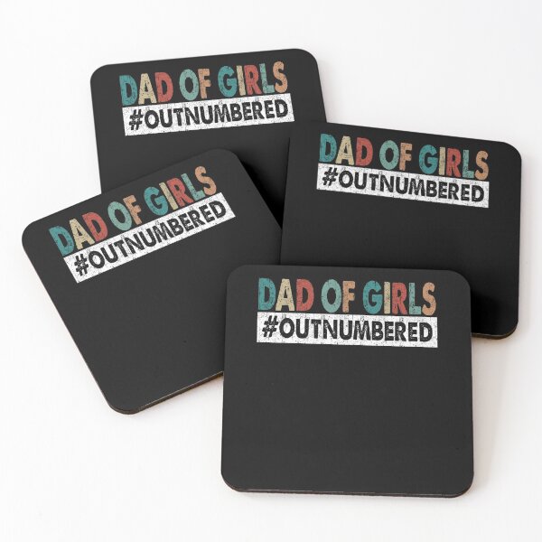 Item preview, Dad Of Girls Outnumbered Dad Quote Fathers Day designed and sold by RessieSmitham.