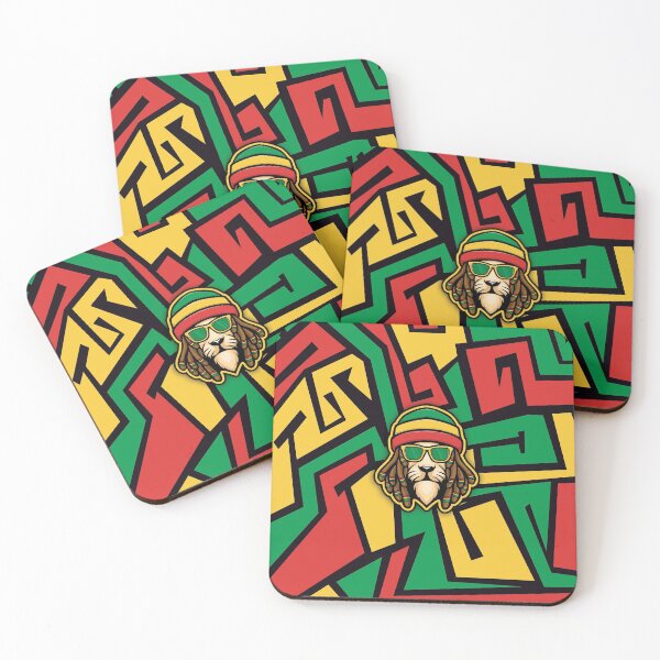 Item preview, Cool Rasta Raggae Lion With Sunglasses designed and sold by Mareom Design.