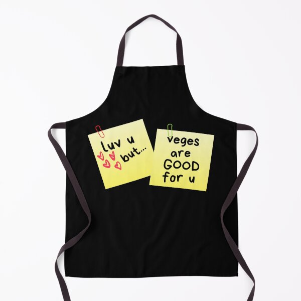 Item preview, I Love U But...Veges Are Good For U Sticky Memo designed and sold by leBoosh-Designs.