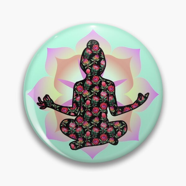 Item preview, Yoga meditation Flower mandalas designed and sold by Trio's Stuff.