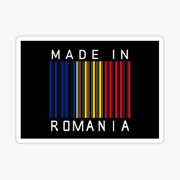 Item preview, Made In Romania Barcode designed and sold by hockeng.