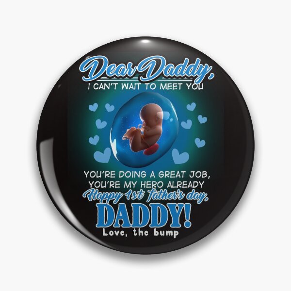 Item preview, Dear Daddy Happy 1st Fathers Day designed and sold by RessieSmitham.
