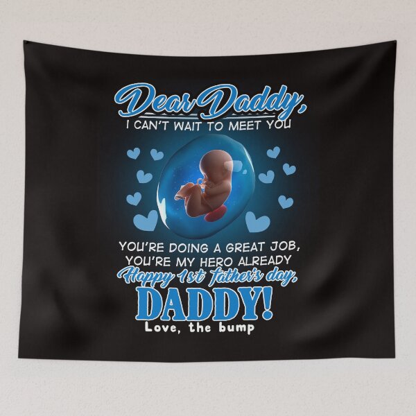 Item preview, Dear Daddy Happy 1st Fathers Day designed and sold by RessieSmitham.