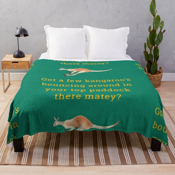 Item preview, Kangaroos in Top Paddock designed and sold by JenGo Creative.