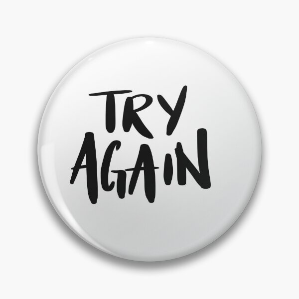 Item preview, try again designed and sold by constancelim.