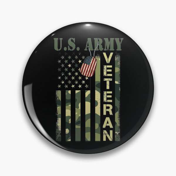 Item preview,  US Army Veteran Camo American Flag Funny Military Memorial Day, Veterans Day Gifts designed and sold by Simeon	 Dorelus.