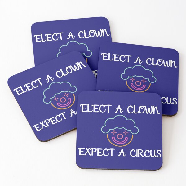 Item preview, elect a clown expect a circus designed and sold by Zaibo.