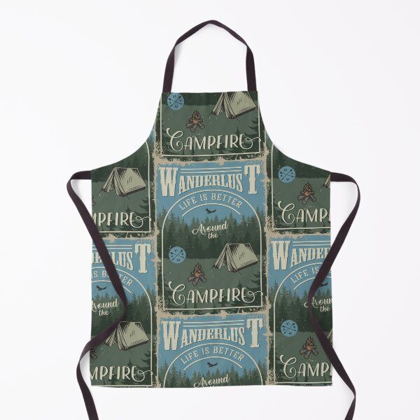 Item preview, Vintage Wanderlust Life Is Better Around The Campfire designed and sold by Vector Scout Lab.