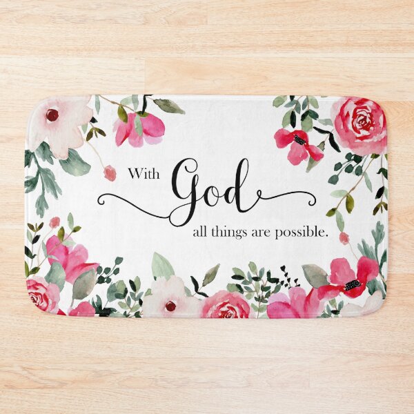 Item preview, With God all things are possible designed and sold by della95.