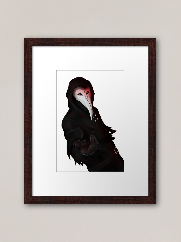 SCP 049' Poster, picture, metal print, paint by Soos