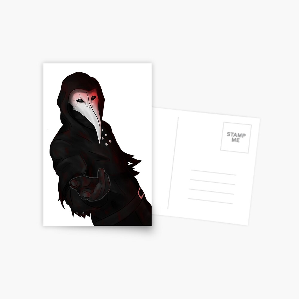 SCP-049 Postcard for Sale by Jaytaku