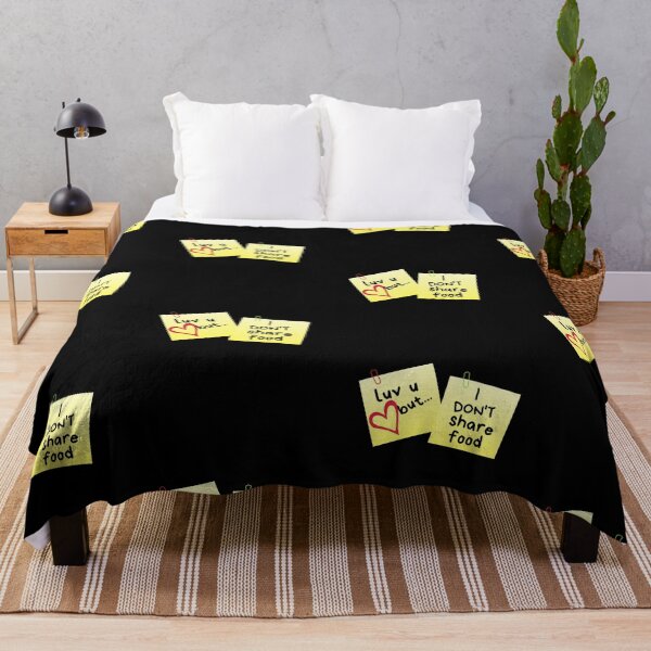 Item preview, I Love U But...I Don't Share Food Sticky Memo designed and sold by leBoosh-Designs.