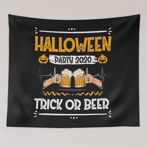 Item preview, Halloween Party 2020 Trick Or Beer Drinking Gift designed and sold by AntonetteSimo.