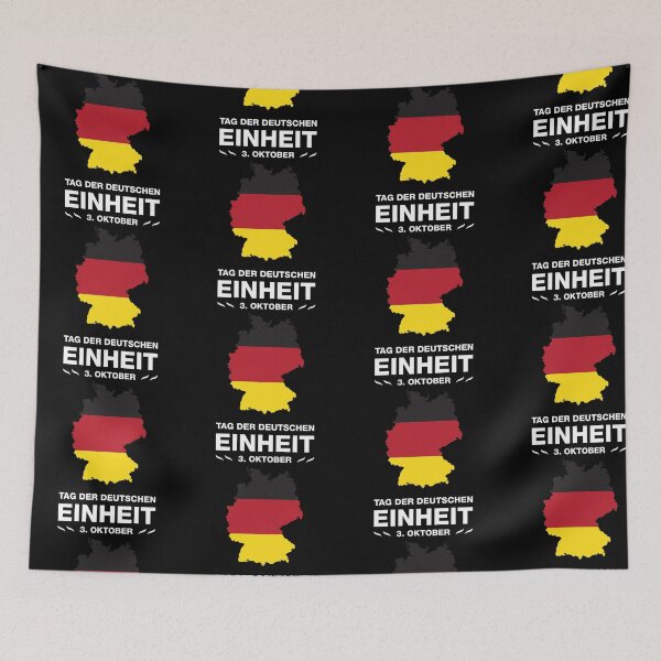 Item preview, Day of German Unity 1990 German Unity Wall Flag Germany National Colors Flag Football Sport designed and sold by Mark Sukra.