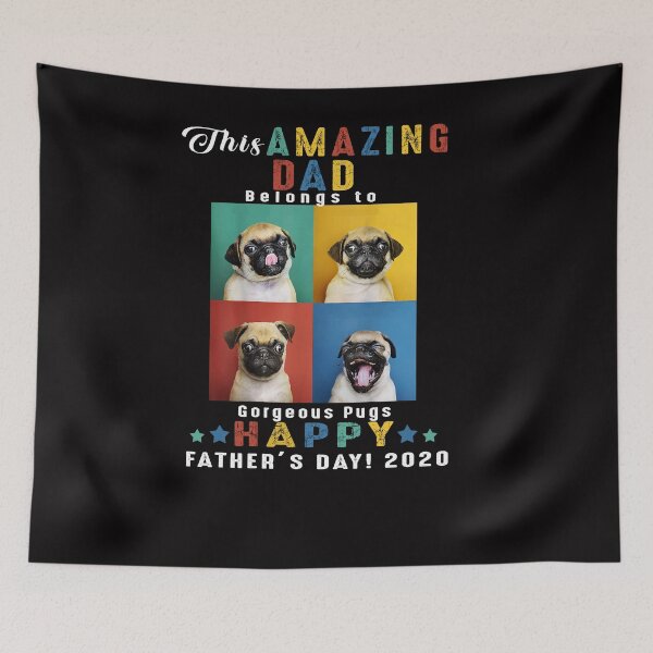 Item preview, This Amazing Dad Gorgeous Pug Happy Fathers Day 2020 designed and sold by RessieSmitham.