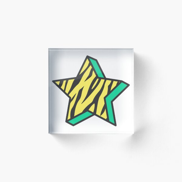 star Acrylic Block