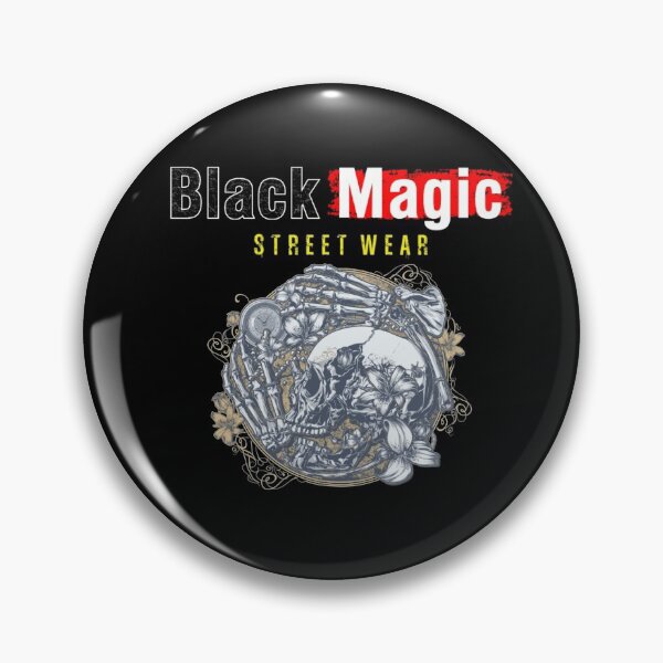Item preview, Black Magic Street Wear Skull Playing With Time Magick designed and sold by darknessjeff86.